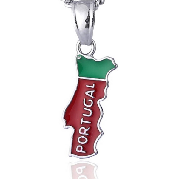 Colier Portugal argent et doré